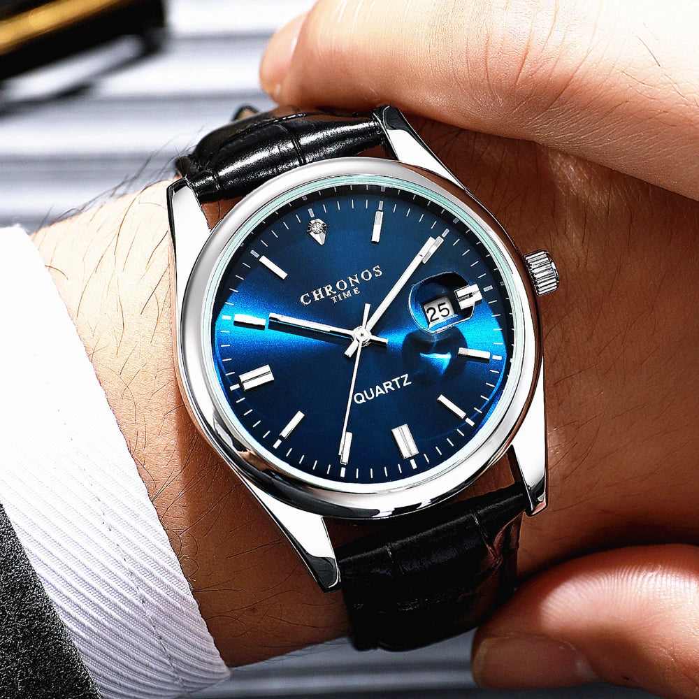 Relógio Masculino Quartzo A Prova D'água Chronos Air