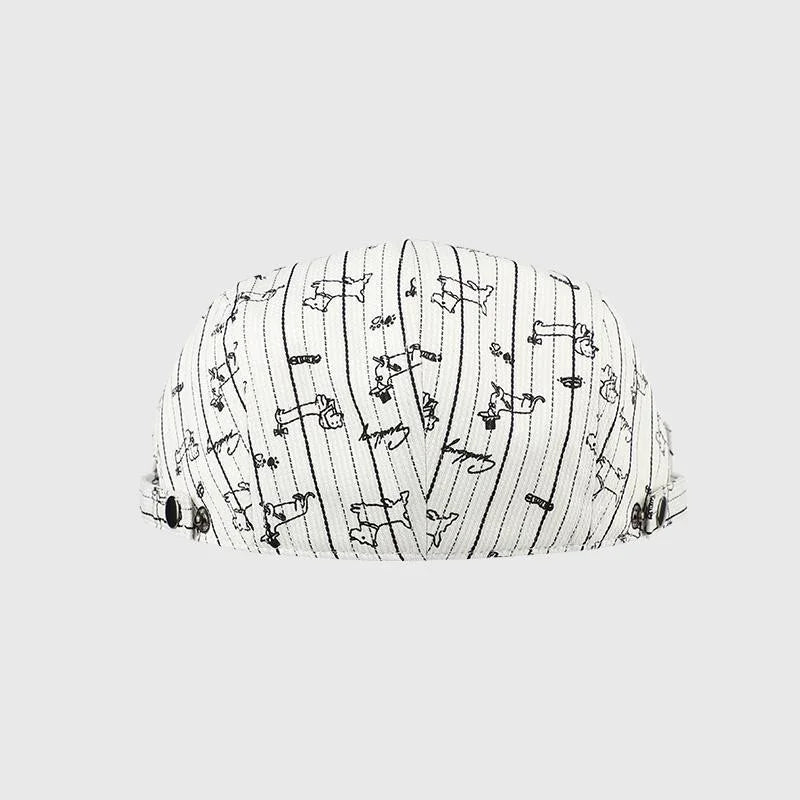 Boina Masculina Estampada Doggy
