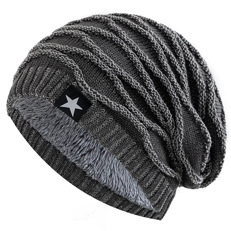 Gorro Masculino Inverno Cinza - Orion