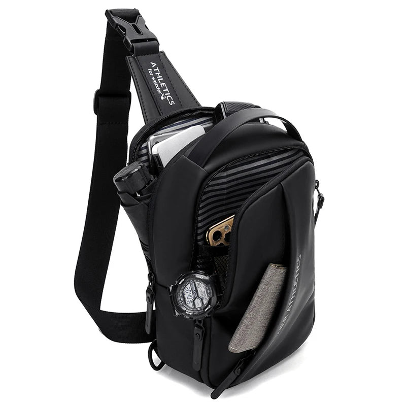 Bolsa Transversal Sport Masculina Preta - Orion