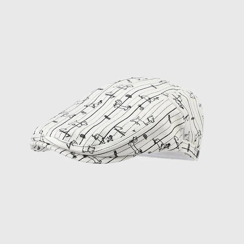 Boina Masculina Estampada Doggy