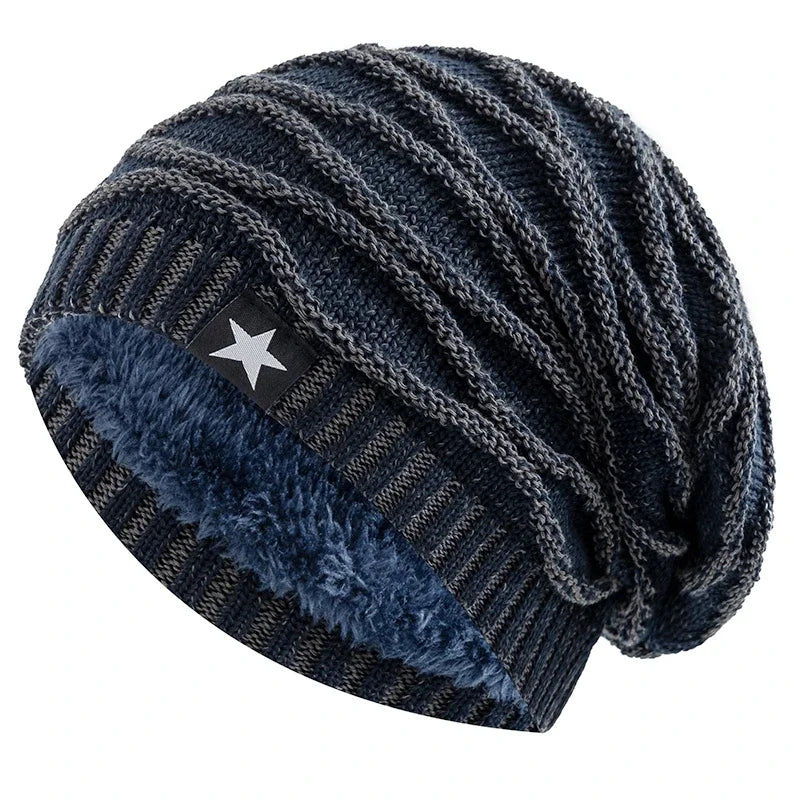 Gorro Masculino Inverno Azul - Orion