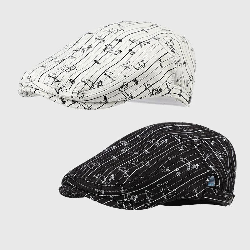 Boina Masculina Estampada Doggy