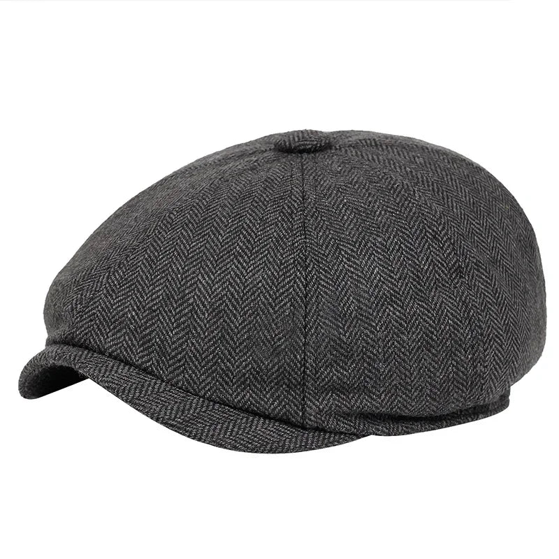 Boina Masculina Inglesa Cinza - Orion