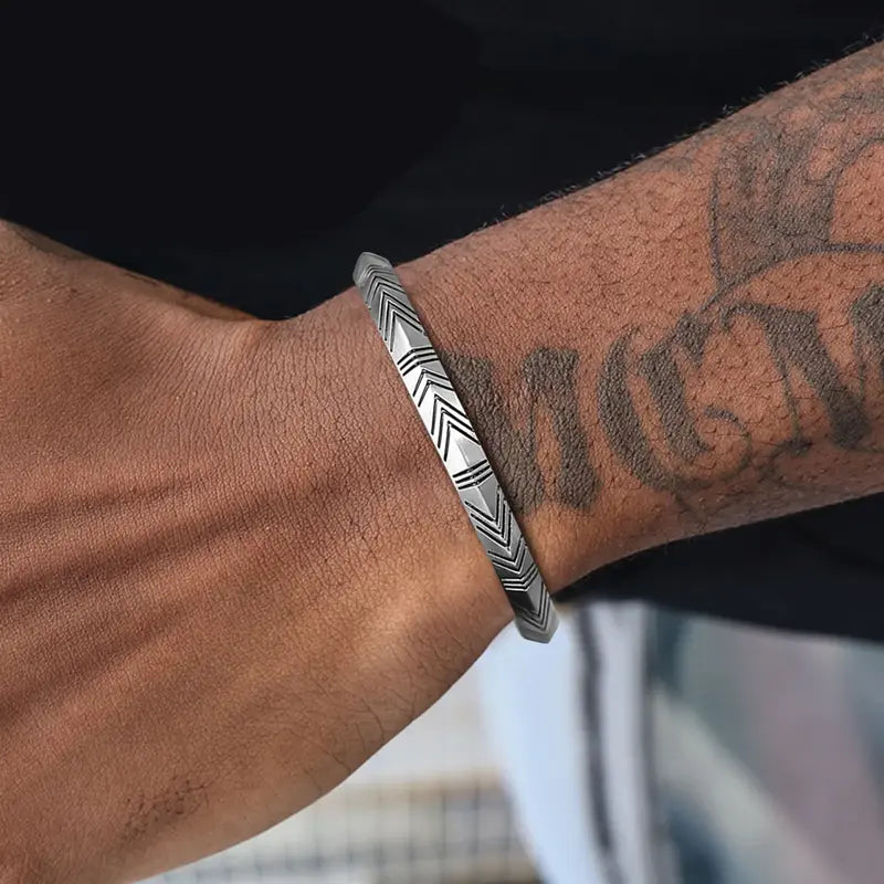 Pulseira Masculina Aço Inoxidável - Orion