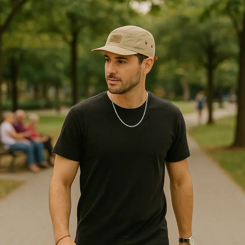 Boné Masculino Retro Aba Reta Duckbill