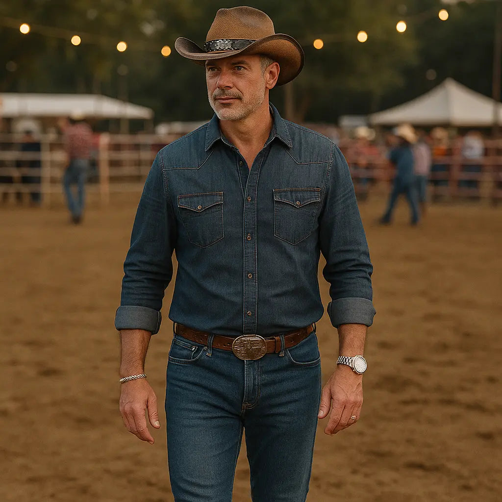 Chapéu Masculino Cowboy Vintage Taurus
