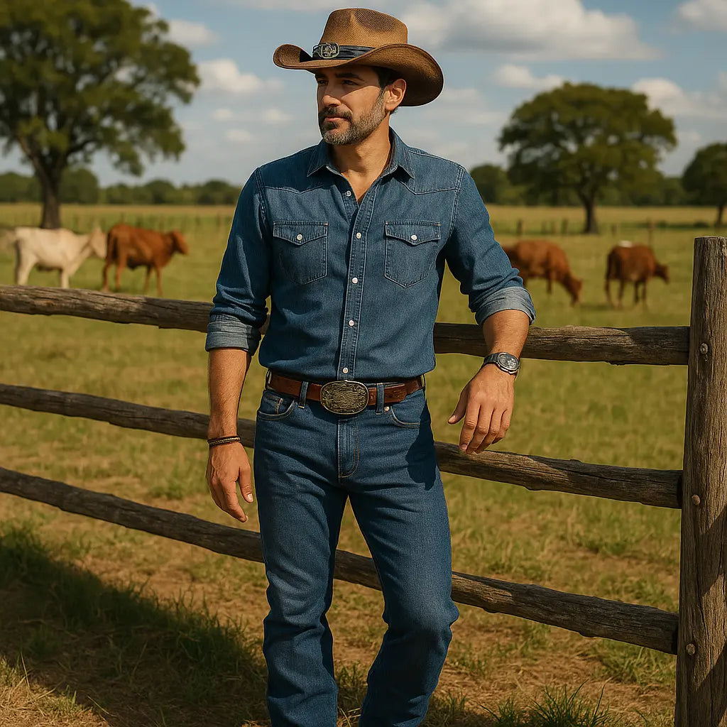 Chapéu Masculino Cowboy Vintage Taurus