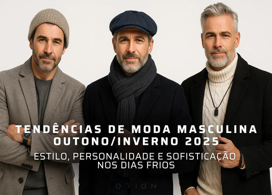 Tendências de Moda Masculina Outono/Inverno 2025: Estilo, Personalidade e Sofisticação nos Dias Frios
