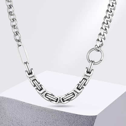 colar masculino, colar masculino aço inoxidável, colar masculino prata, colar masculino com pingente, colar masculino estilo viking, colar masculino moderno, colar masculino hip hop, colar masculino couro, colar masculino casual, colar masculino luxo,