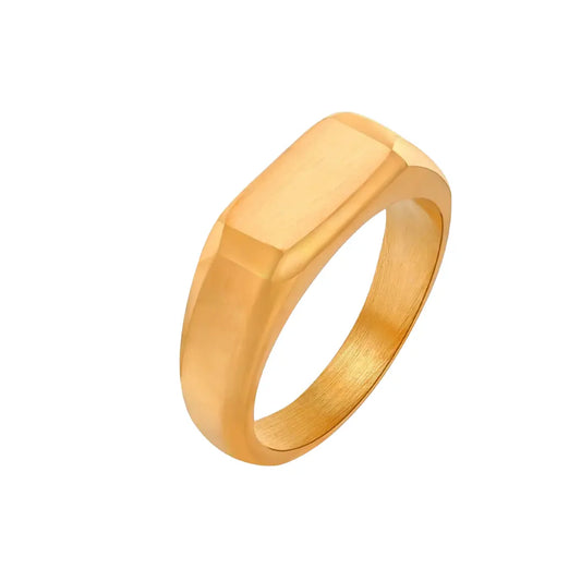 Anel Masculino em Aço Inoxidável Athos