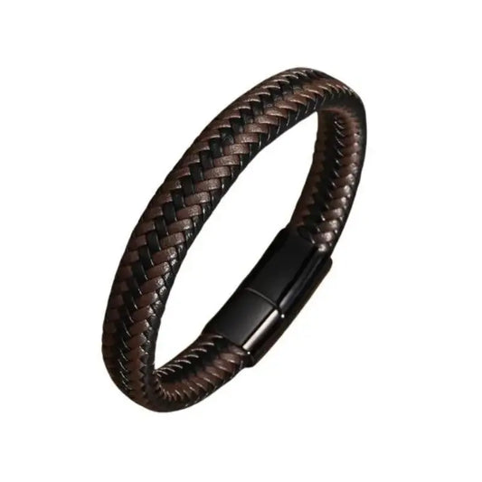 Pulseira Masculina em Couro - Orion