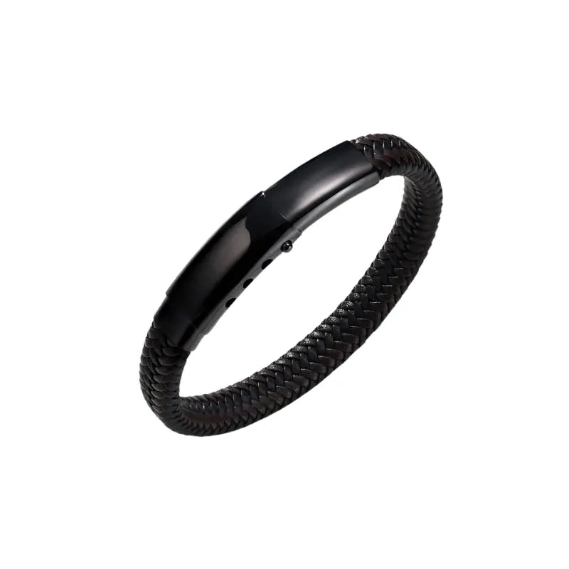 Pulseira Masculina de Couro - Orion