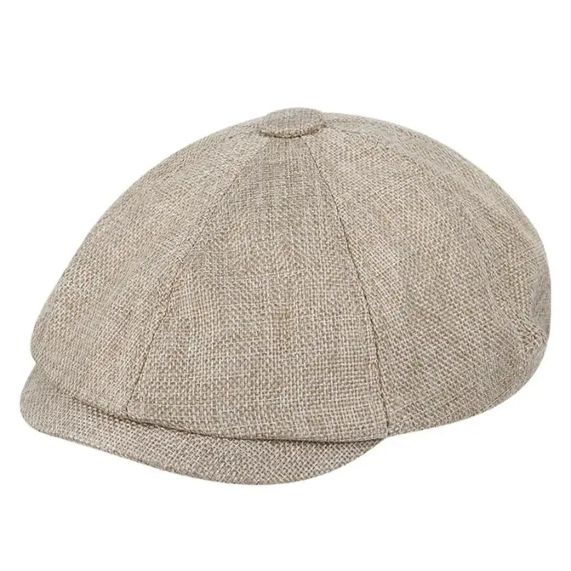 Boina Masculina Inglesa Bege - Orion
