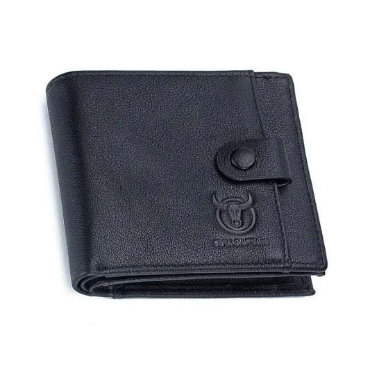 Carteira de Couro Masculina Preto - Orion