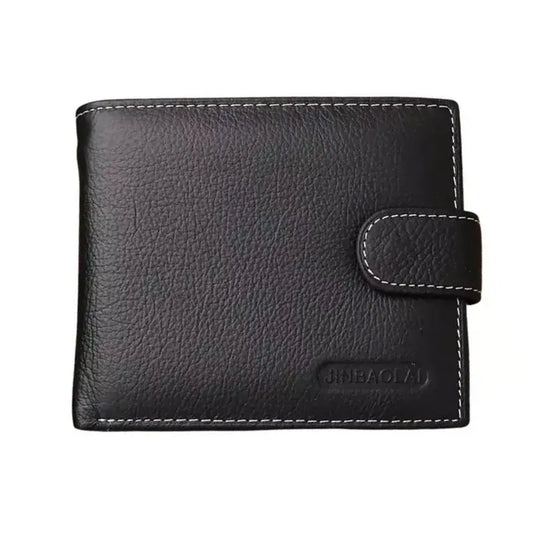 Carteira de Couro Masculina Preto - Orion