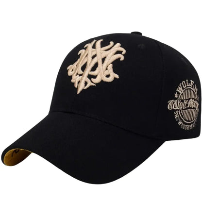 Boné Masculino Aba Curva Chrysanthemum