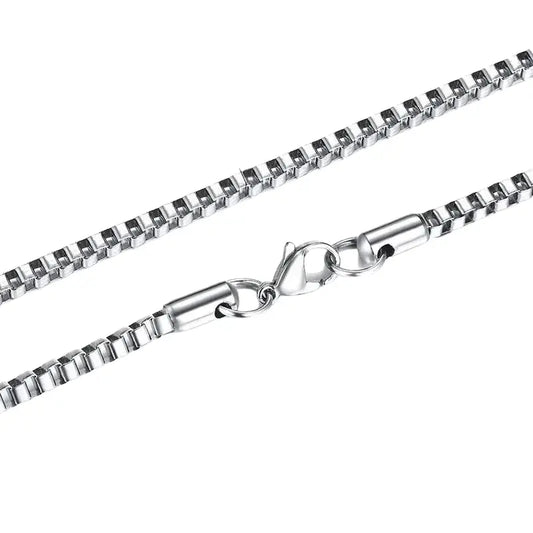 Colar Masculino Aço Inoxidável Prateado - Orion