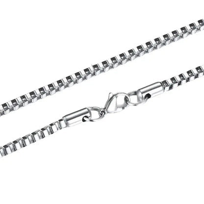 Colar Masculino Aço Inoxidável Prateado - Orion