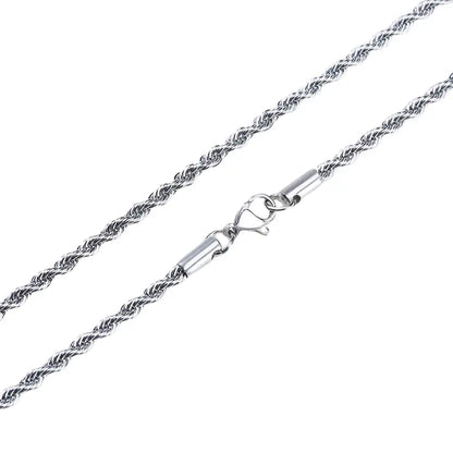 Colar Masculino Aço Inoxidável Prateado - Orion
