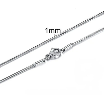 Colar Masculino Aço Inoxidável Prateado - Orion