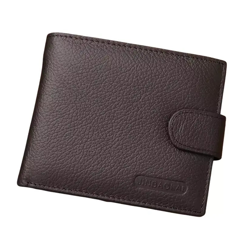 Carteira de Couro Masculina Marrom - Orion