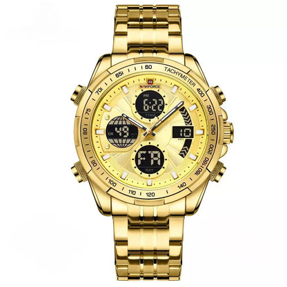 Relógio Masculino Aço Inox Dourado - Orion