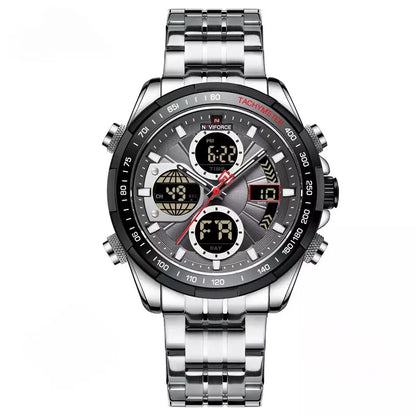 Relógio Masculino Aço Inox Prateado - Orion