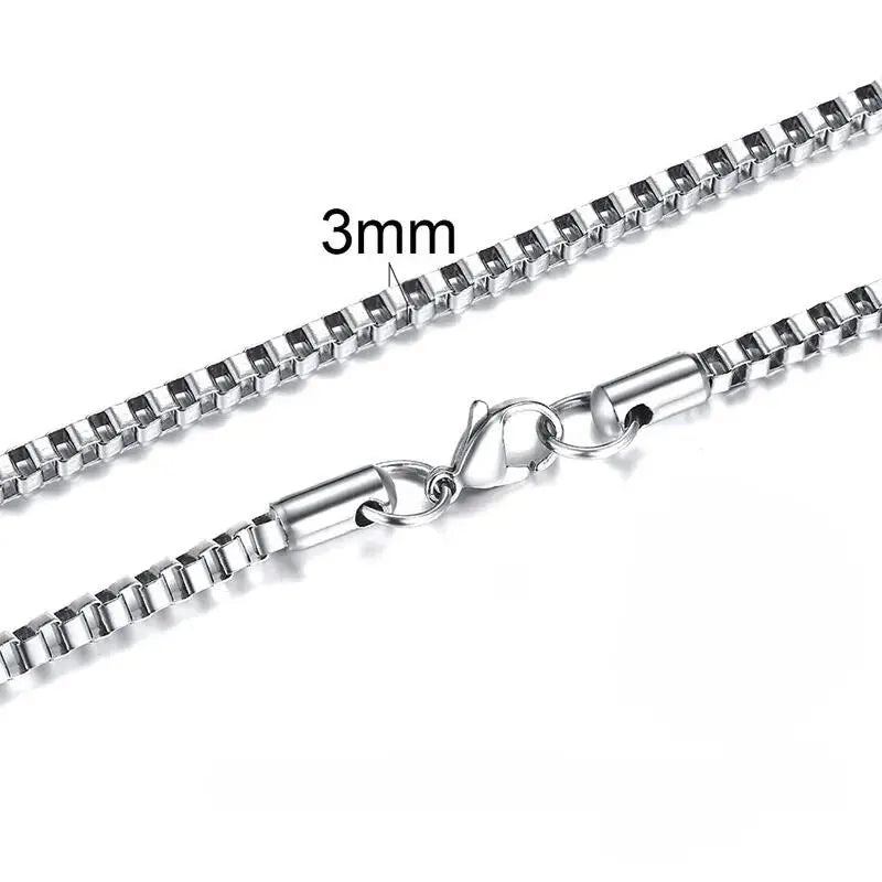 Colar Masculino Aço Inoxidável Prateado - Orion