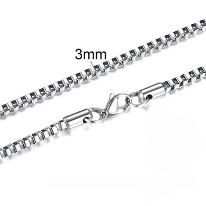 Colar Masculino Aço Inoxidável Prateado - Orion