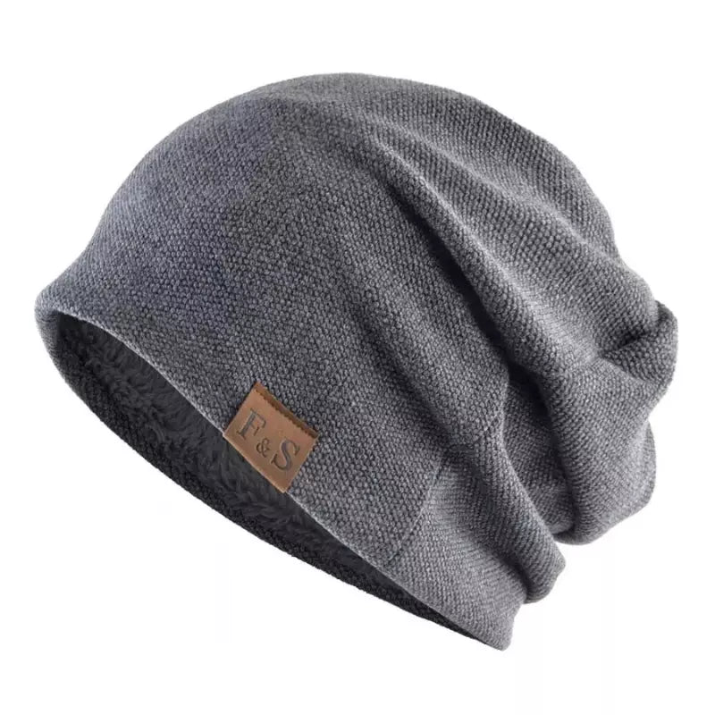 Gorro Masculino Inverno Cinza - Orion