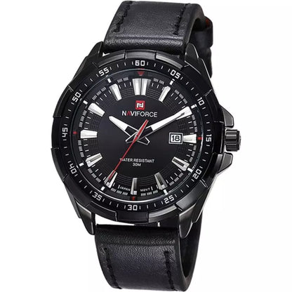 Relógio Masculino Esportivo Pulseira Couro Preto - Orion