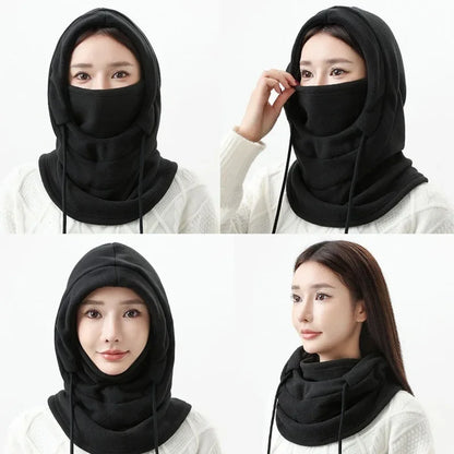 Balaclava Unissex Estilo Capuz Camada Extra Hood