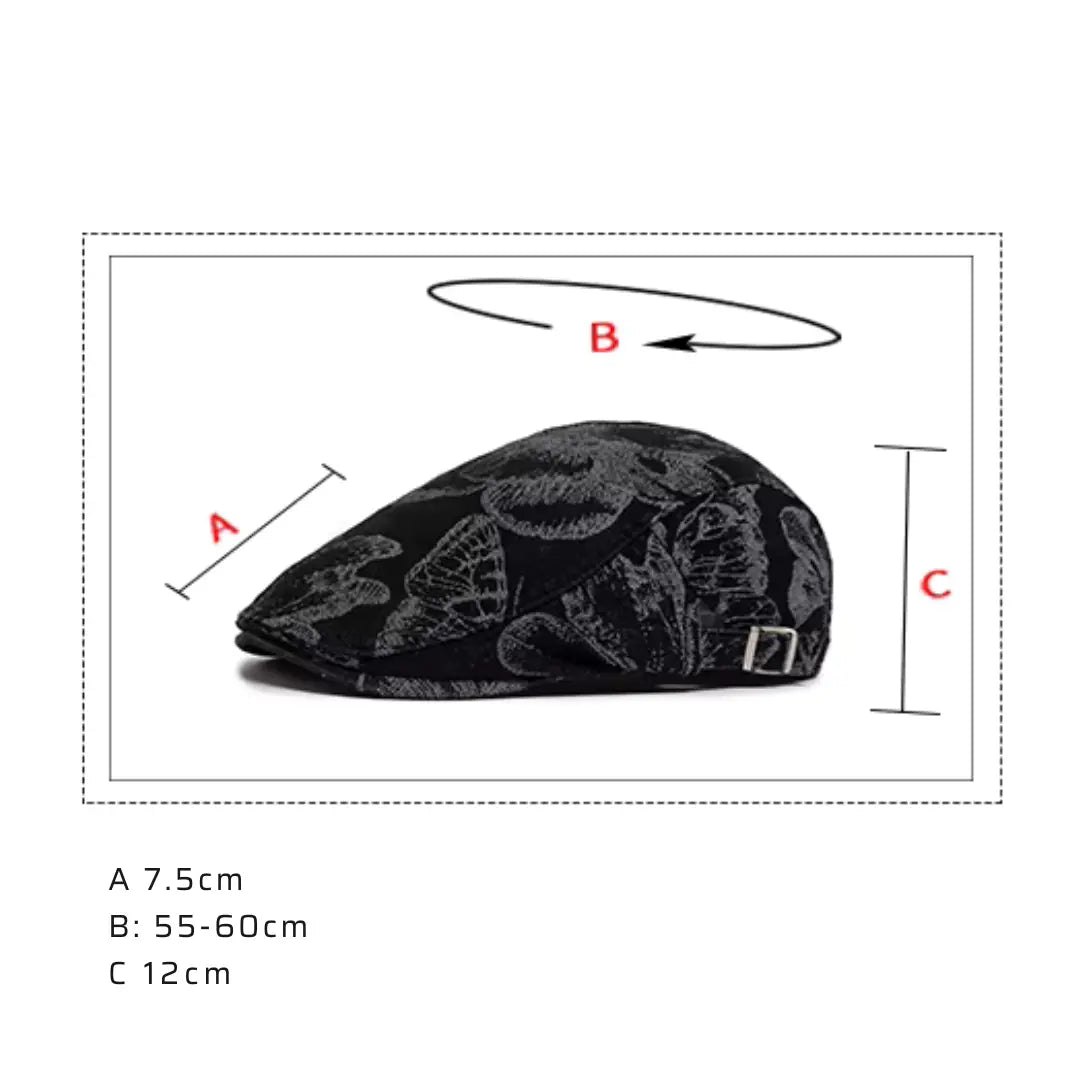 Boina Masculina Butterfly