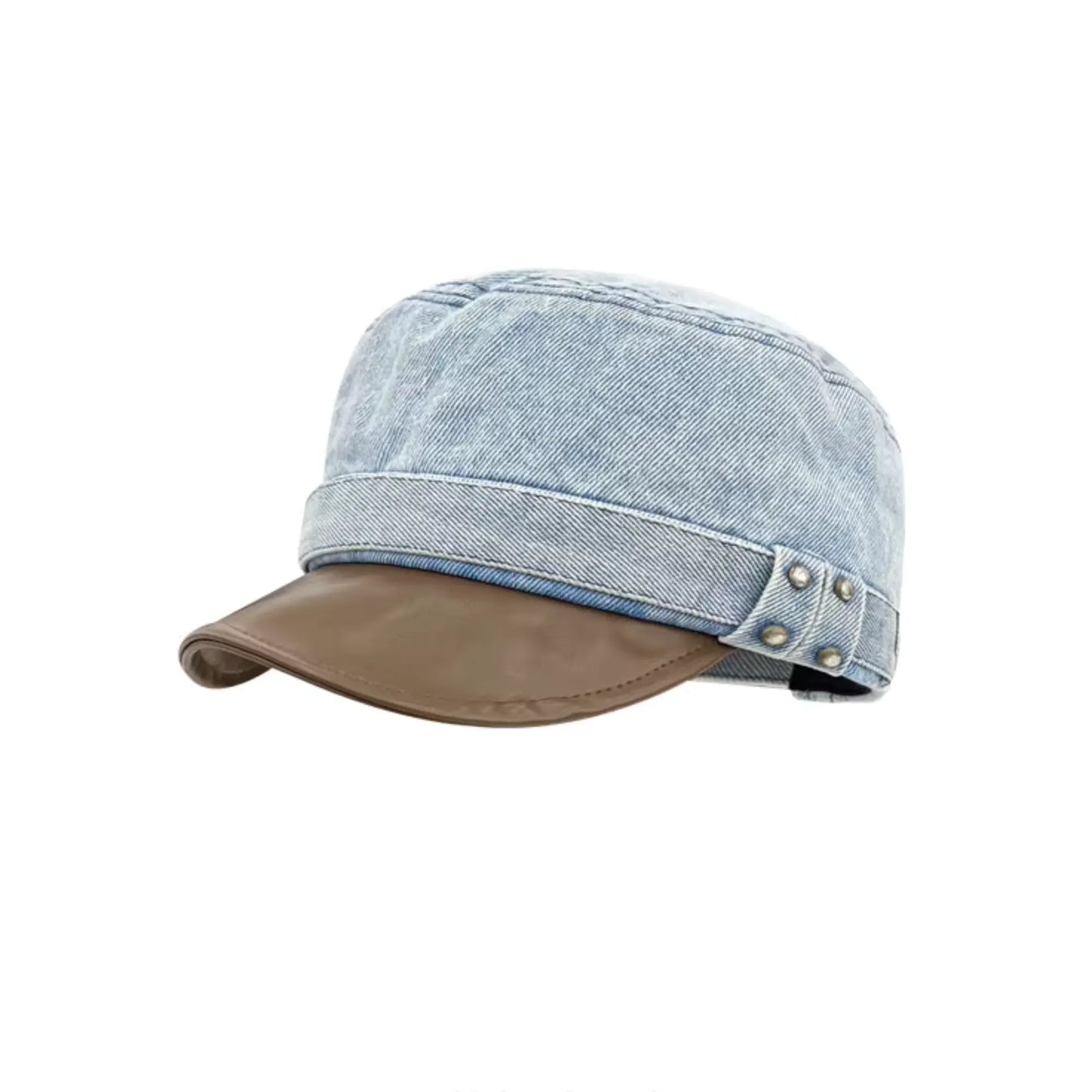 Boina Masculina Cap Retrô Denim