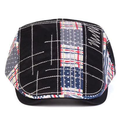 Boina Masculina Estampada Color Plaid