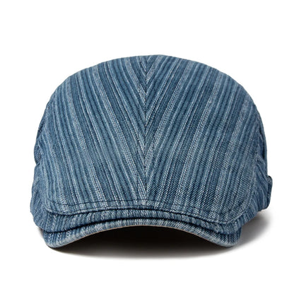 Boina Masculina Estilo Jeans Stripes