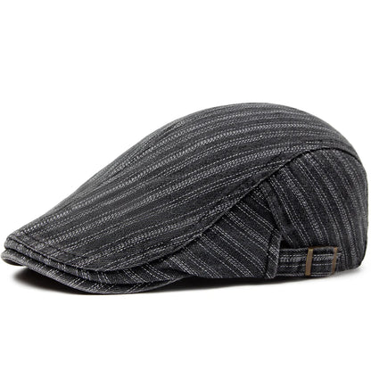 Boina Masculina Estilo Jeans Stripes