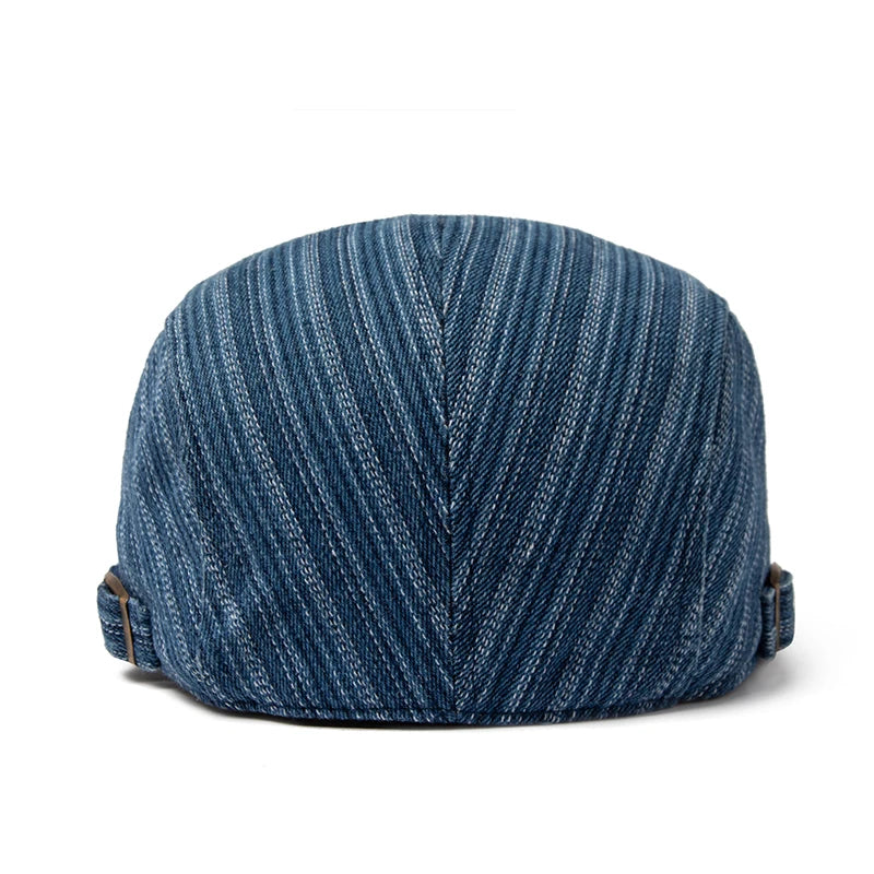 Boina Masculina Estilo Jeans Stripes