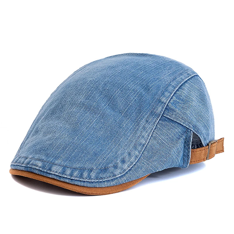 Boina Masculina Flat Jeans