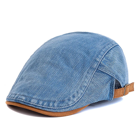 Boina Masculina Flat Jeans