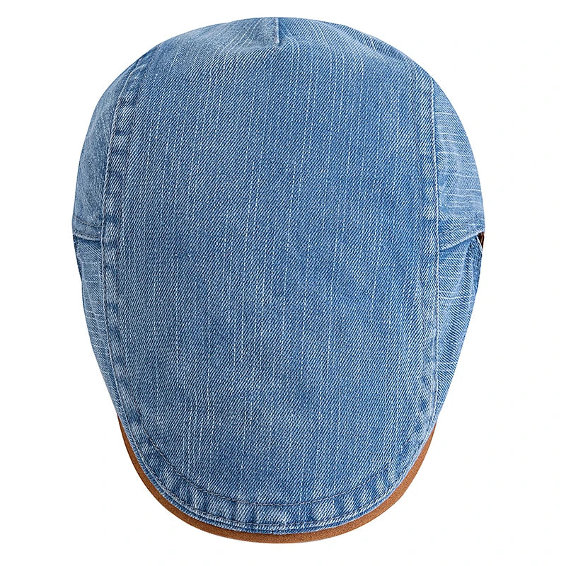 Boina Masculina Flat Jeans