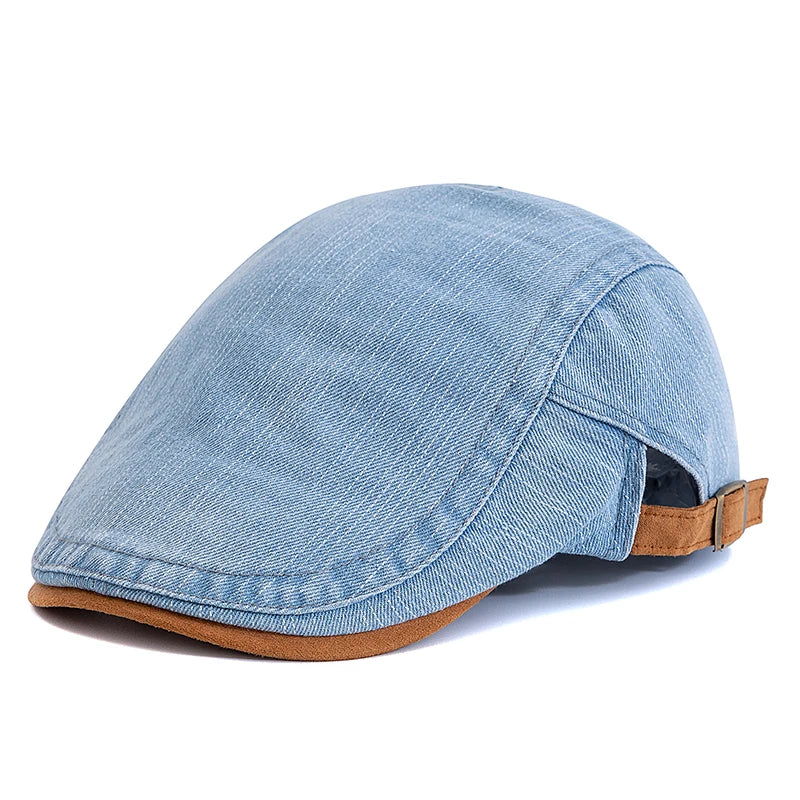Boina Masculina Flat Jeans