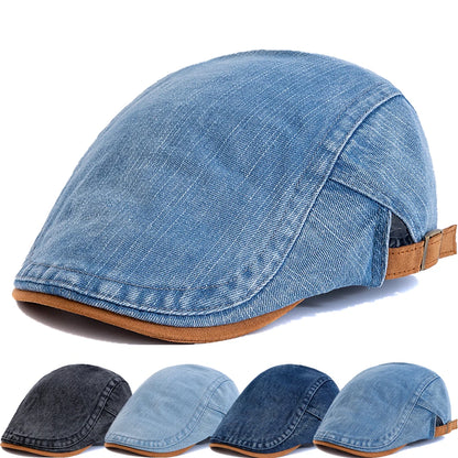 Boina Masculina Flat Jeans