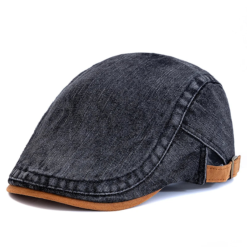 Boina Masculina Flat Jeans