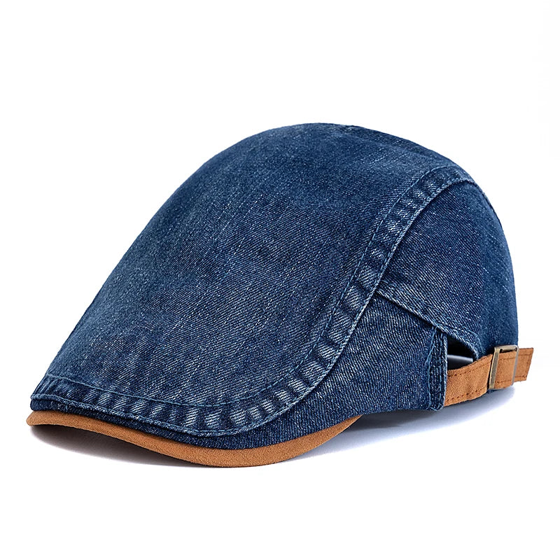Boina Masculina Flat Jeans