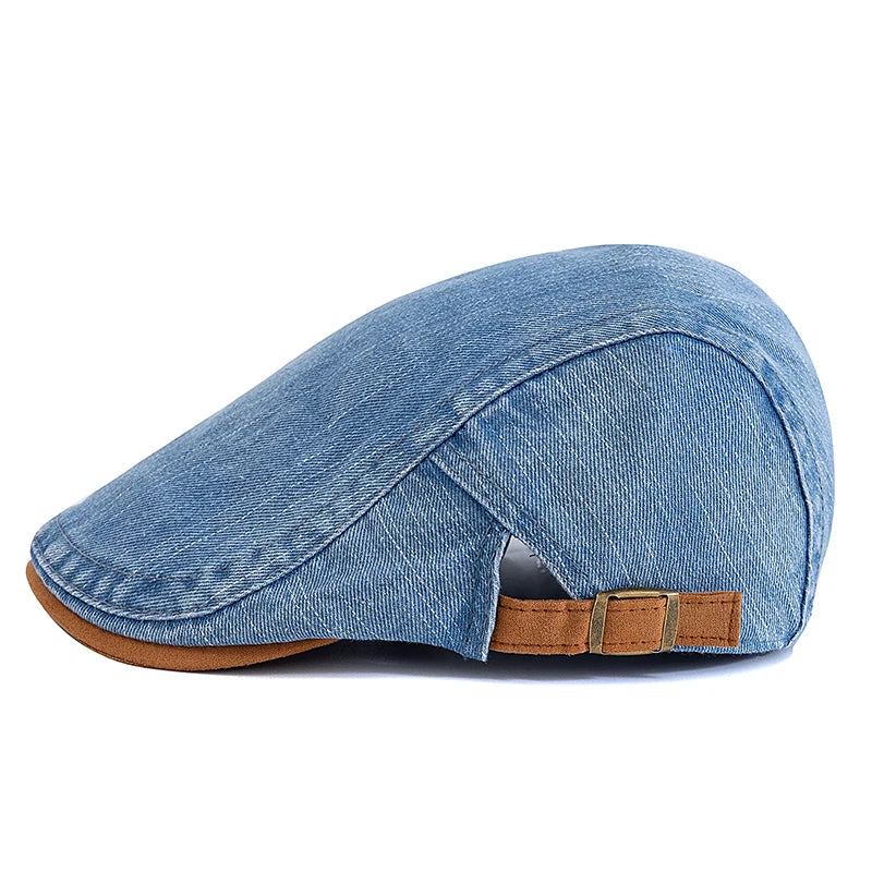 Boina Masculina Flat Jeans