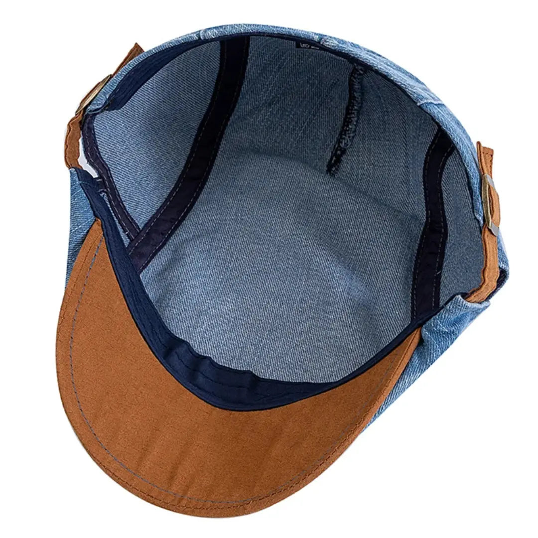 Boina Masculina Flat Jeans
