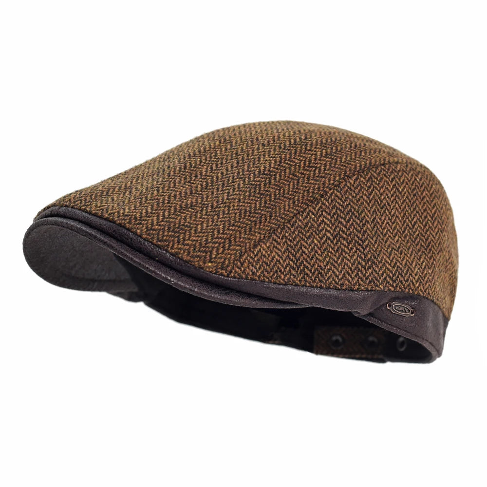 Boina Masculina Harringbone