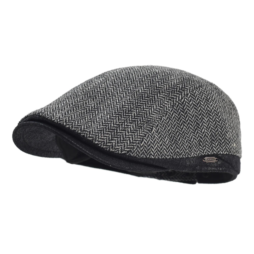 Boina Masculina Harringbone